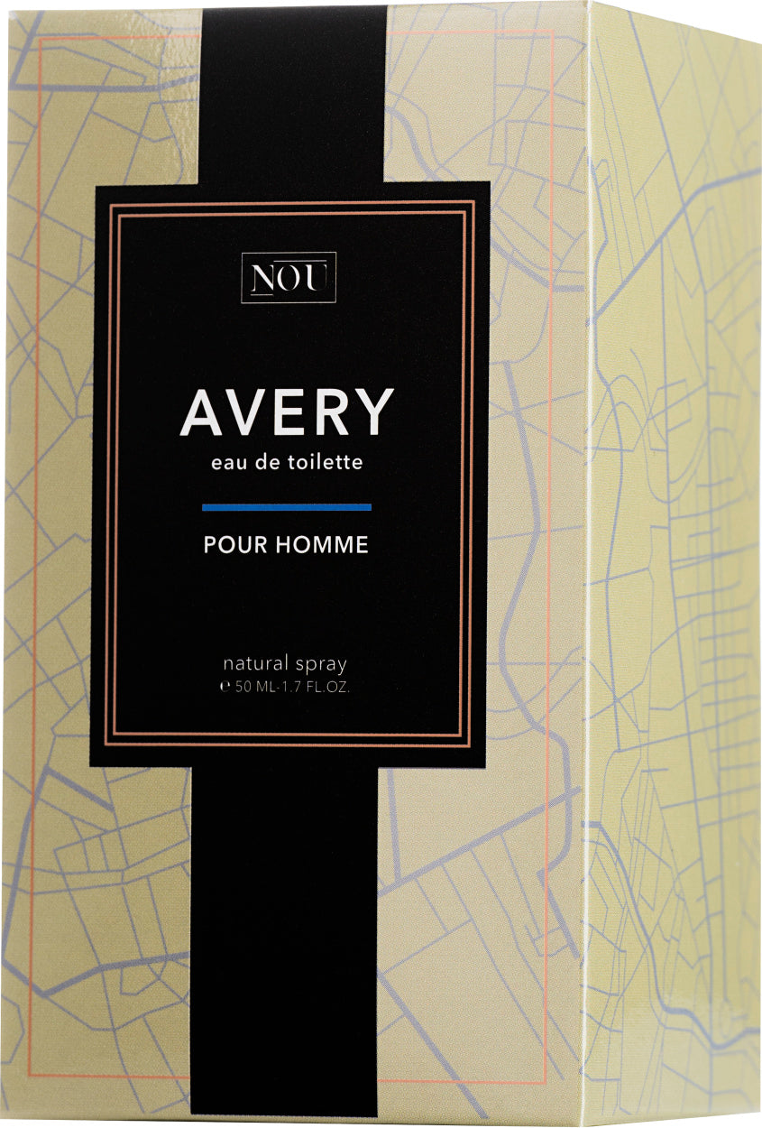 NOU AVERY FOR MEN EAU DE TOILETTE 50ML