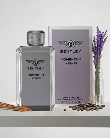 <img alt="Bentley Momentum Intense 100ml with box">