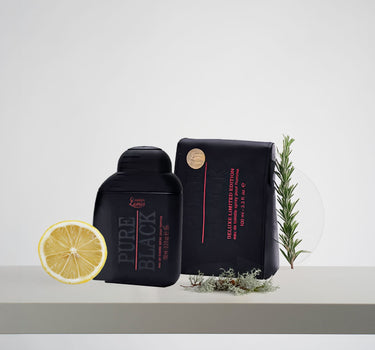 <img alt="Creation Lamis Pure Black EDT 100ml with pouch">