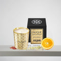 <img alt="Lalique Candle Noir Premier Plume Blanche 190g with box">