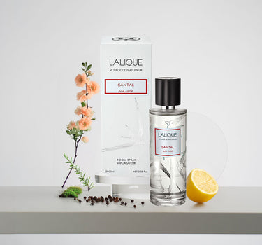 <img alt="Lalique Room Spray Santal Goa 100ml front view">