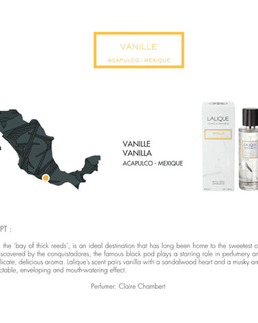 <img alt="Lalique Room Spray Vanille Acapulco concept">