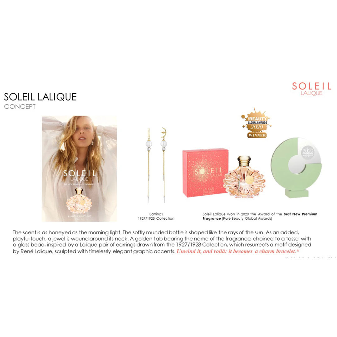 Fruity and Floral - Lalique Soleil EDP 50ml – EASTERN SCENT