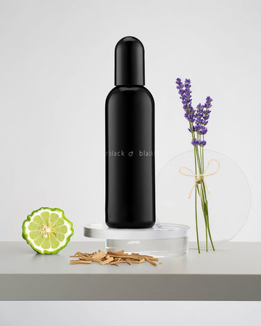 <img alt="Milton-Lloyd Homme Black 90ml front view">