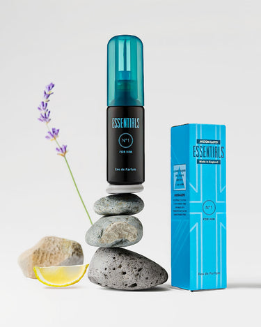 <img alt="Milton-Lloyd Essentials No. 1 For Him 50ml product shot with box">