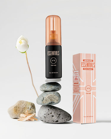 <img alt="Milton-Lloyd Essentials No. 8 For Her 50ml product shot with box">